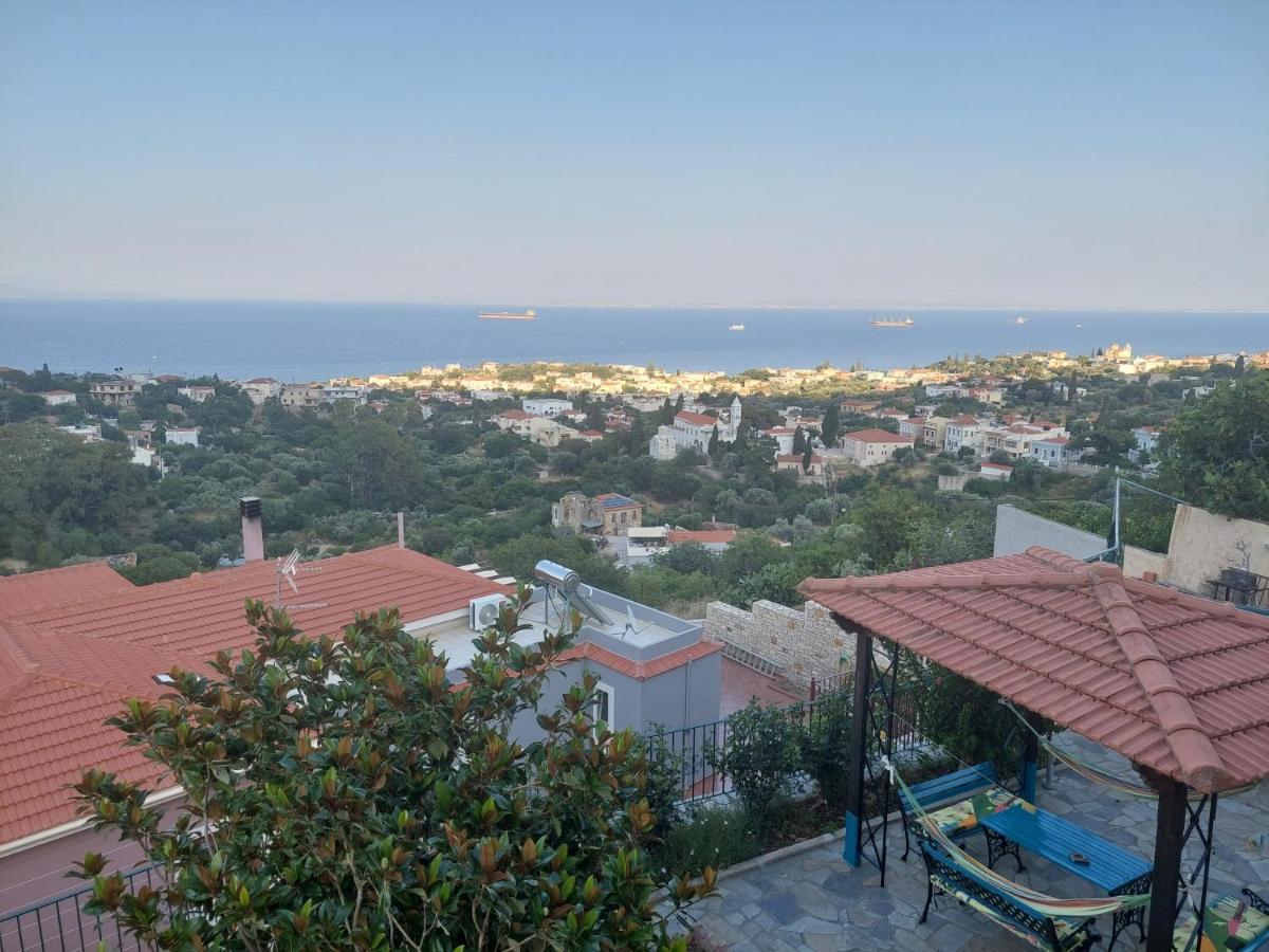 Depys' View Villa Vrontádos Exterior foto