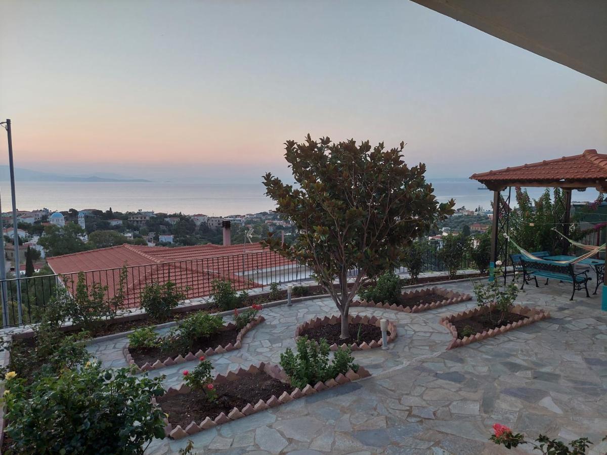 Depys' View Villa Vrontádos Exterior foto