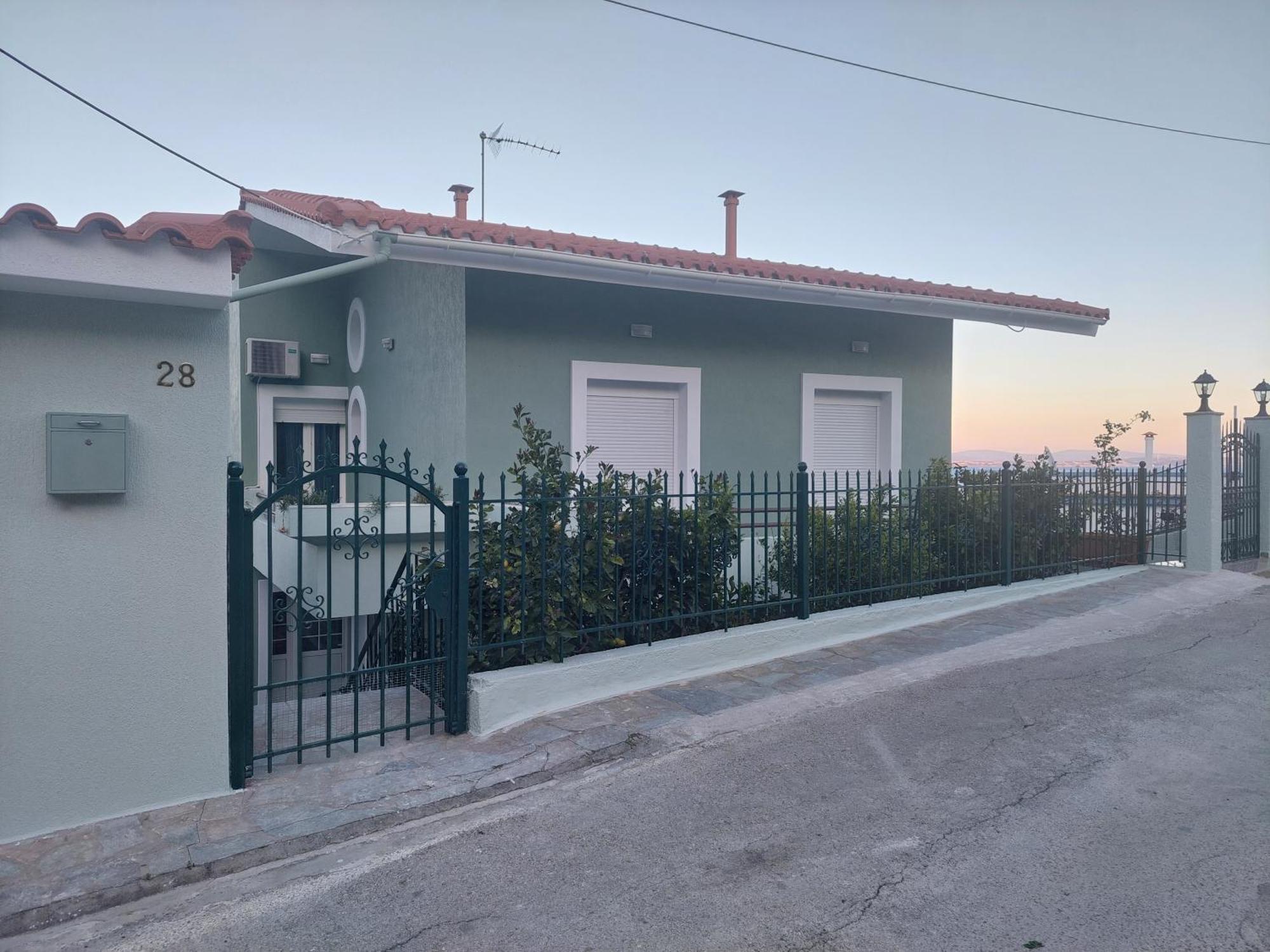 Depys' View Villa Vrontádos Exterior foto